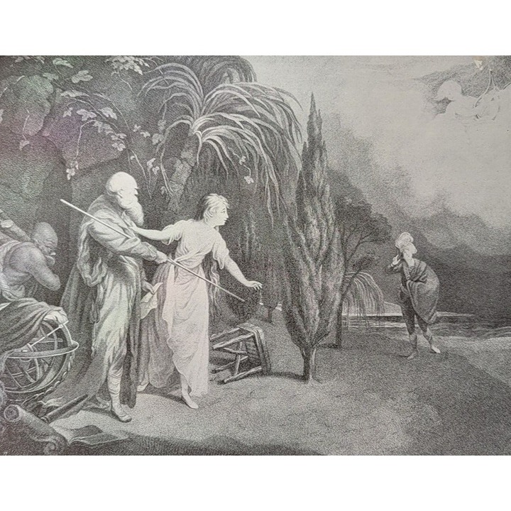 Shakespeare The Tempest MIRANDA AND FERDINAND Robert Edge R. E. Pine 1902 Print