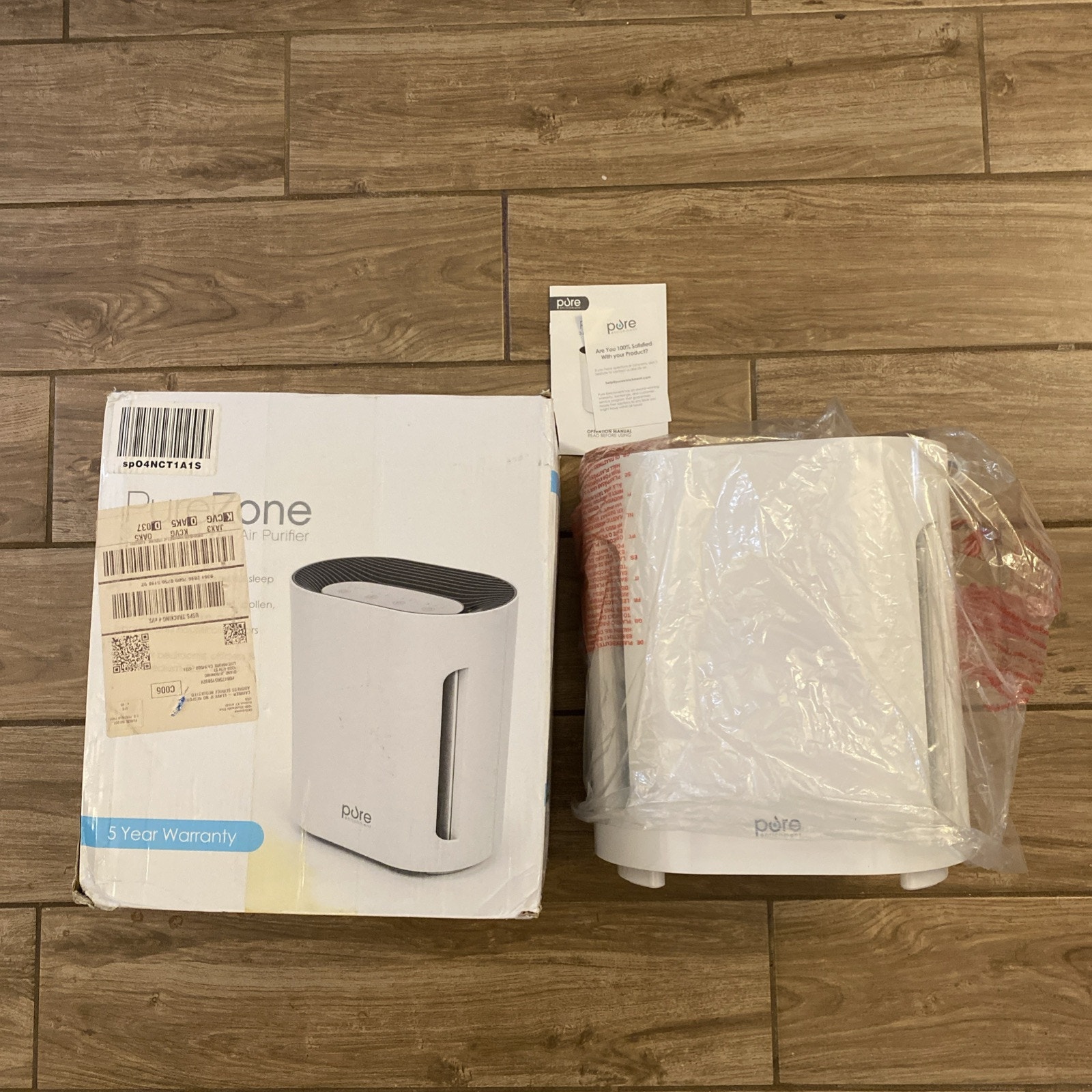 Pure Enrichment Purezone Air Purifier for Bedroom or Living Room, 4-Stage Filtr