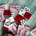Alabama roll tide playing dominoes. Double 6 9 12 Christmas gift