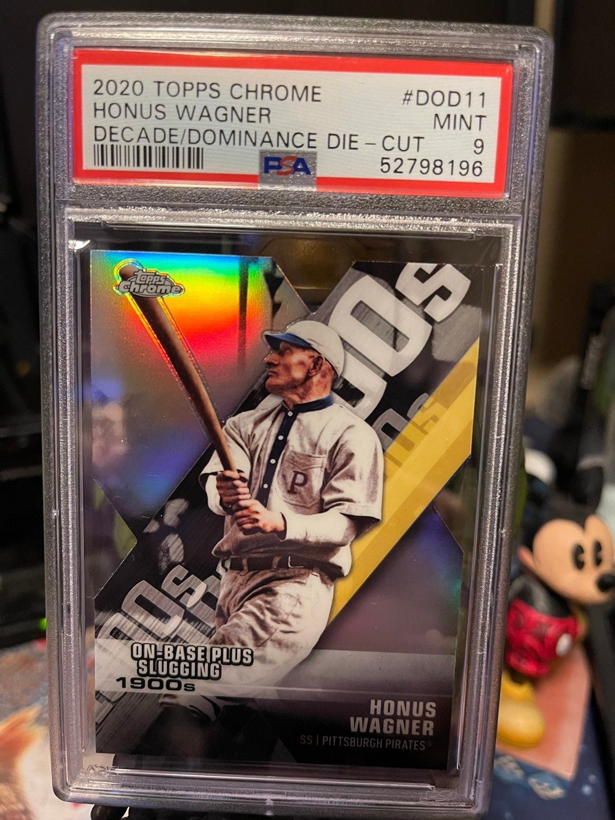 2020 Topps Chrome Honus Wagner Baseball card