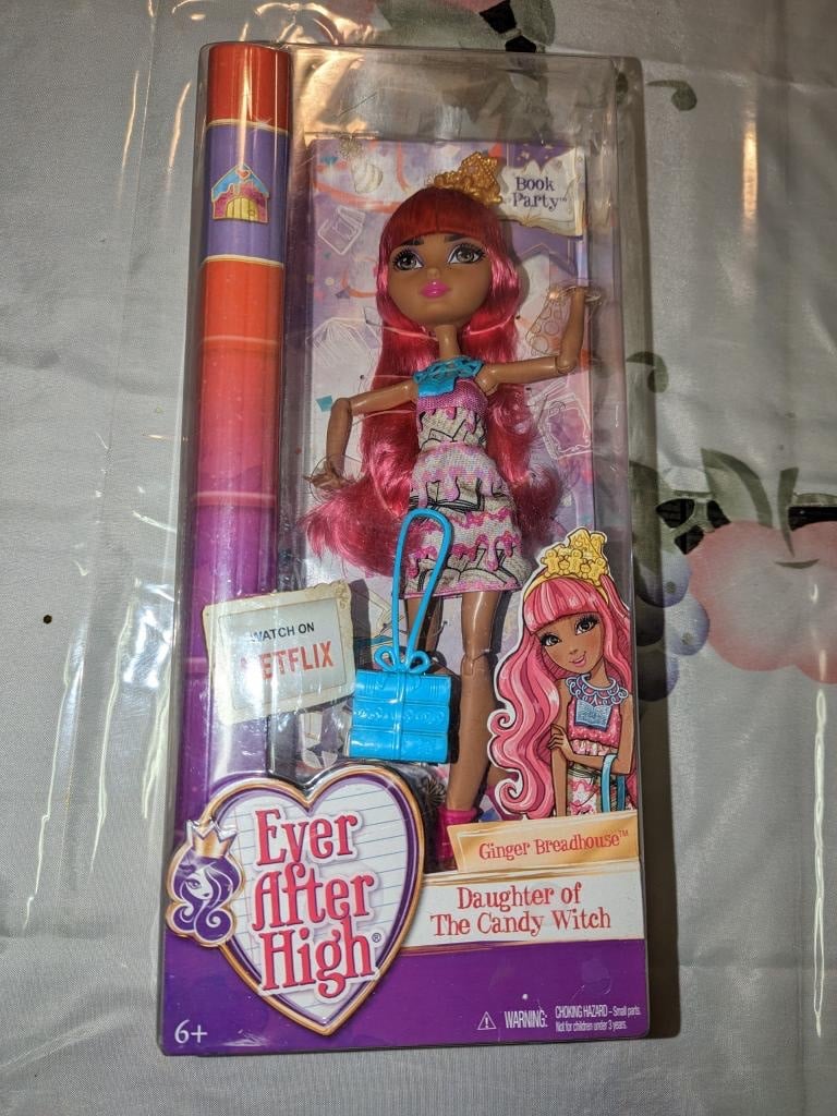 Ever after high ginger breadhouse Book party