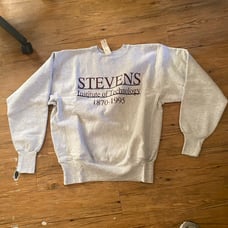 vintage champion reverse weave sweater Stevens institute of technology L NWT