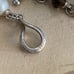 Michael Dawkins 925 Sterling Silver Oval Pearl & Smoky Quartz Toggle Bracelet