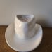 Howdy Y'all White Cowboy Hat Candle