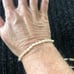Freshwater pearl necklace and bracelet