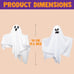 6 Pcs Halloween Decorations Outdoor Hanging Ghost, (FREE SHIPPING)