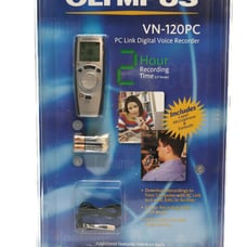 OLYMPUS VN-120PC PC Link Digital Voice Recorder SEALED
