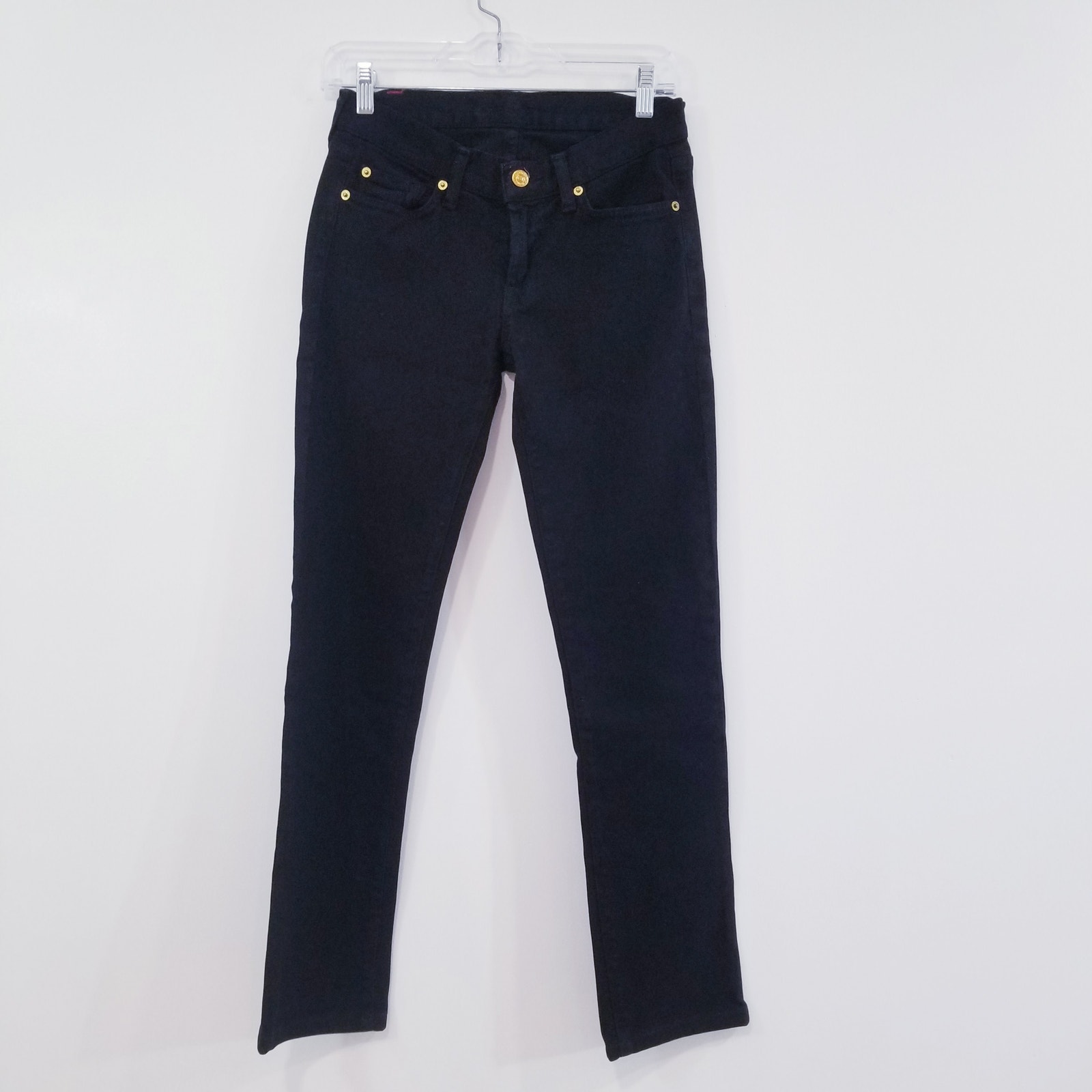 7 For All Mankind Jeans Roxanne Black Denim