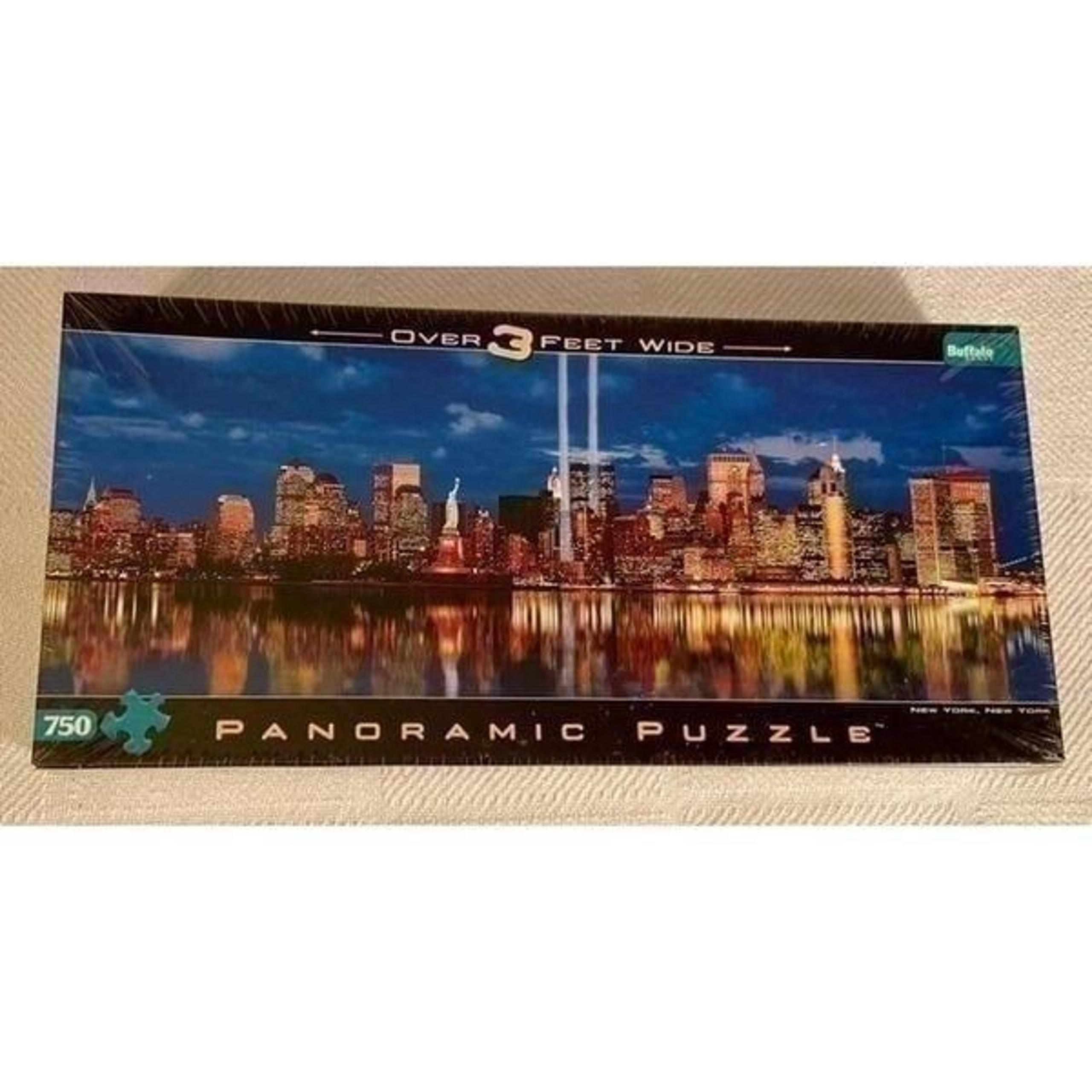 *New & Sealed* New York 9-11 Tribute Panoramic Puzzle~ Buffalo Games 750 pc.