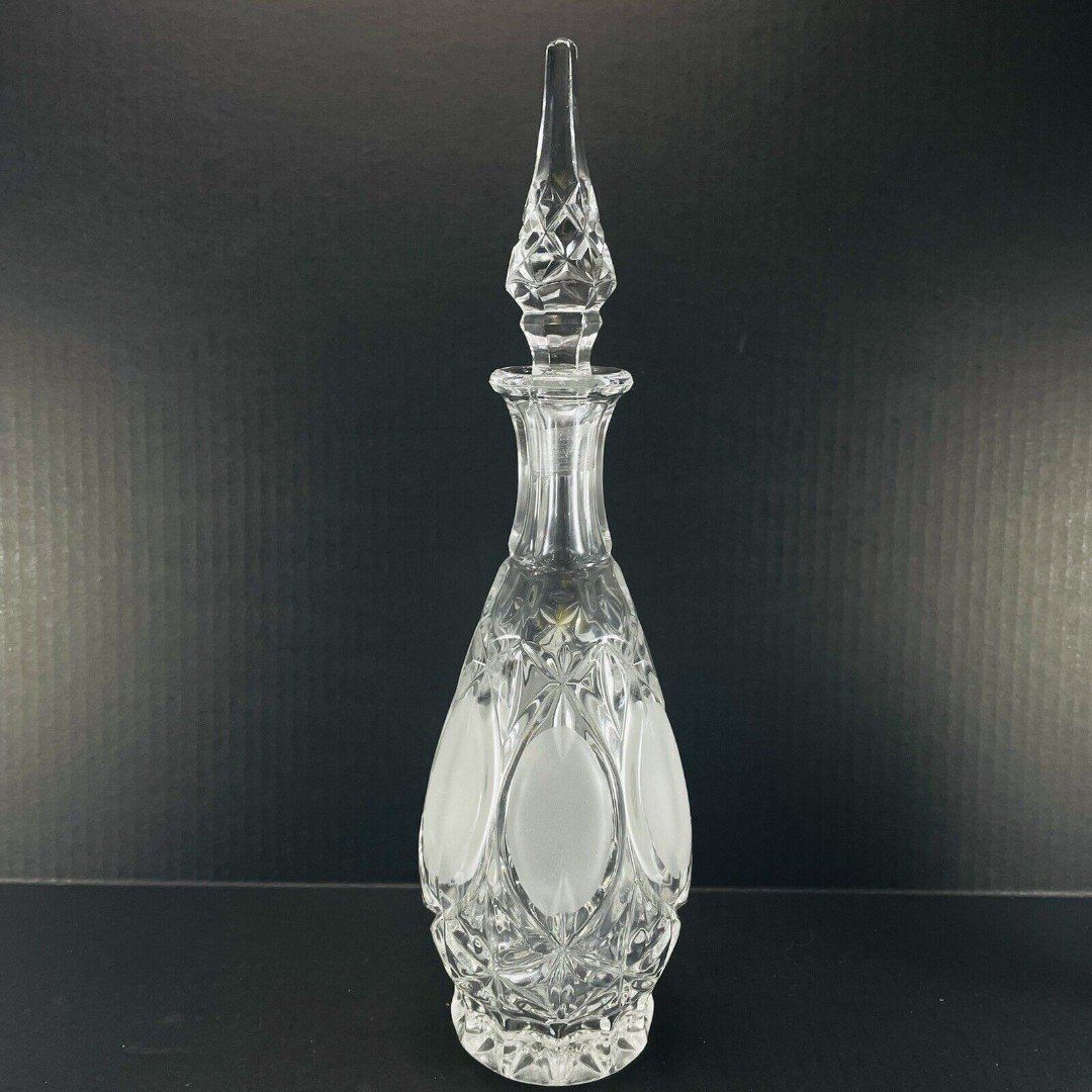 Vintage Princess House Liquor Decanter With Stopper 24% Lead Crystal W Germany