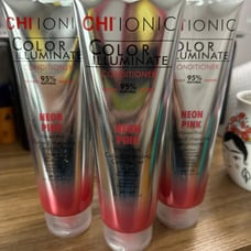 CHI Color Illuminates Neon Pink Hair Conditioner set of 3 tubes