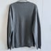 Pronto Uomo Sweater Mens Gray 100% Cashmere V Neck