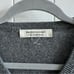Pronto Uomo Sweater Mens Gray 100% Cashmere V Neck