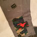 patchwork cargo pants