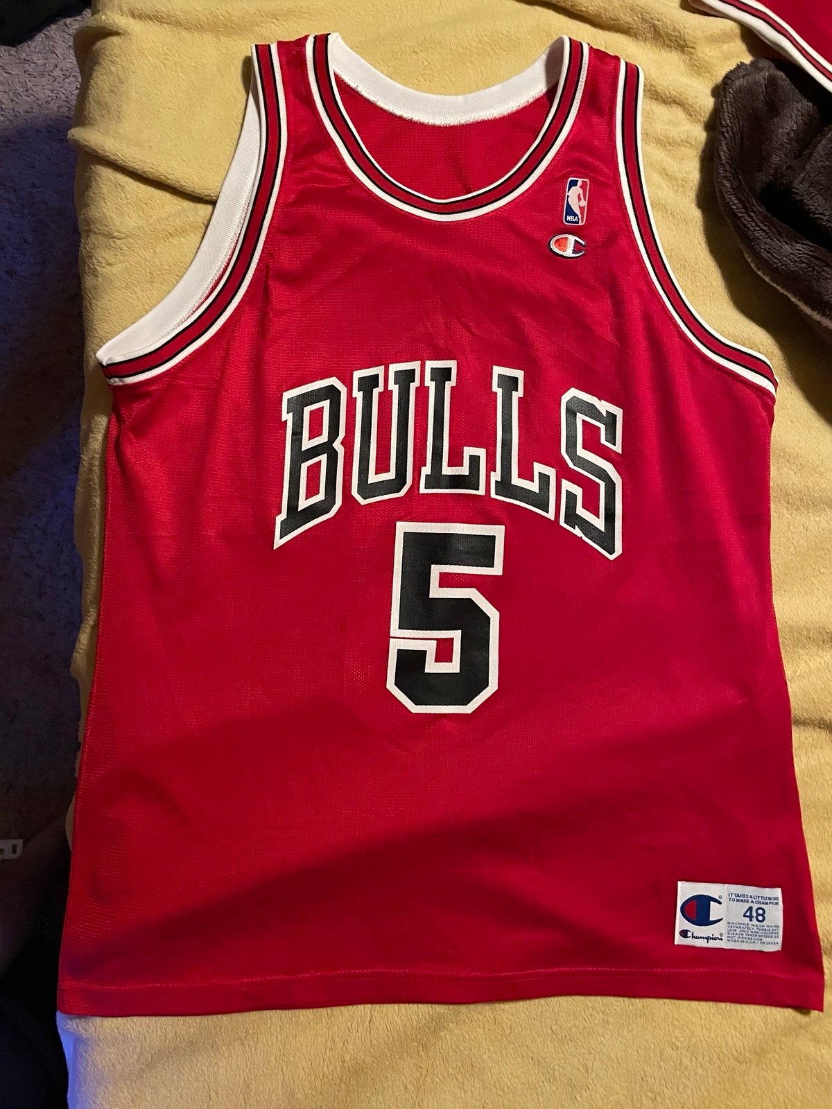 John Paxon Bulls Champion Jersey