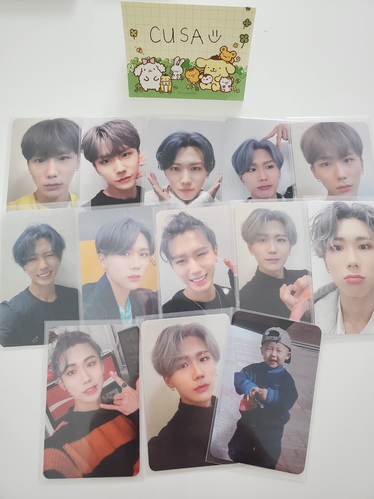 DKZ JONGHYEONG pob photocard set