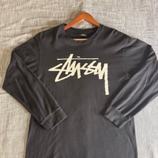 Stussy Long Sleeve logo Tee