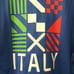 PUMA ITALY FTBLCore Fan Fleece Hoodie Mens Size 2XL XXL Blue Soccer Sweatshirt