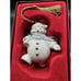 Lenox Ceramic Ornament Snowman Totting Tree 3rd In Series Mint In Box -20D