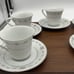 Footed Cup & Saucer Set Cameo Rose by TOWNE HOUSE