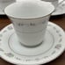 Footed Cup & Saucer Set Cameo Rose by TOWNE HOUSE