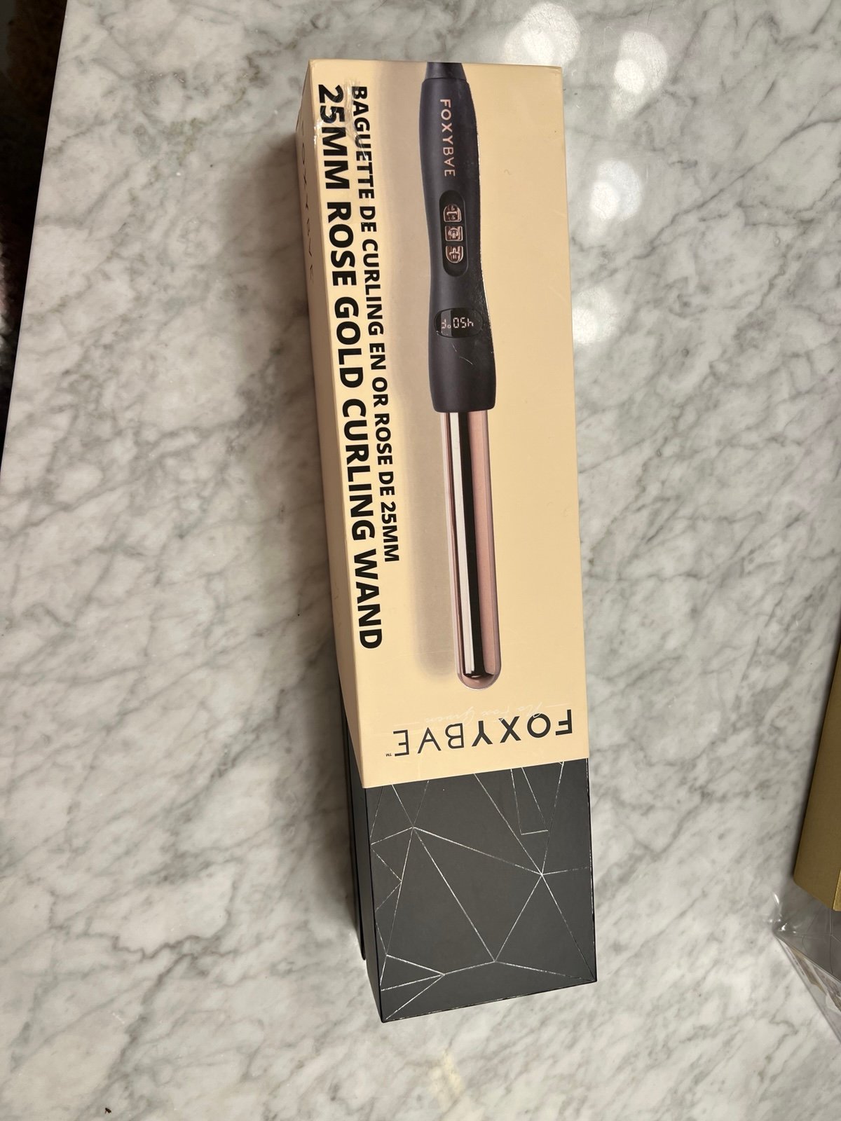 Foxybae 25mm Wanderlux Rose Gold Curling Wand