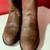NEW Justin 10 Temple Roper Western Boot Clay Brown Mens Size 10.5 EE
