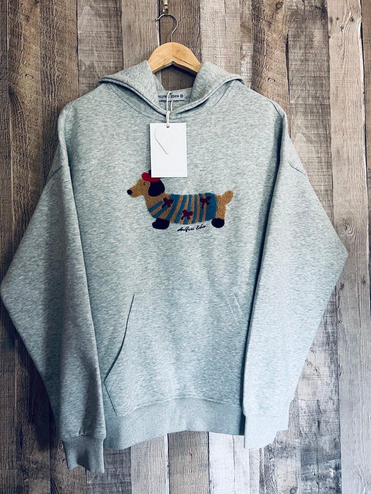 AELFRIC EDEN CARTOON DACHSHUND HOODIE