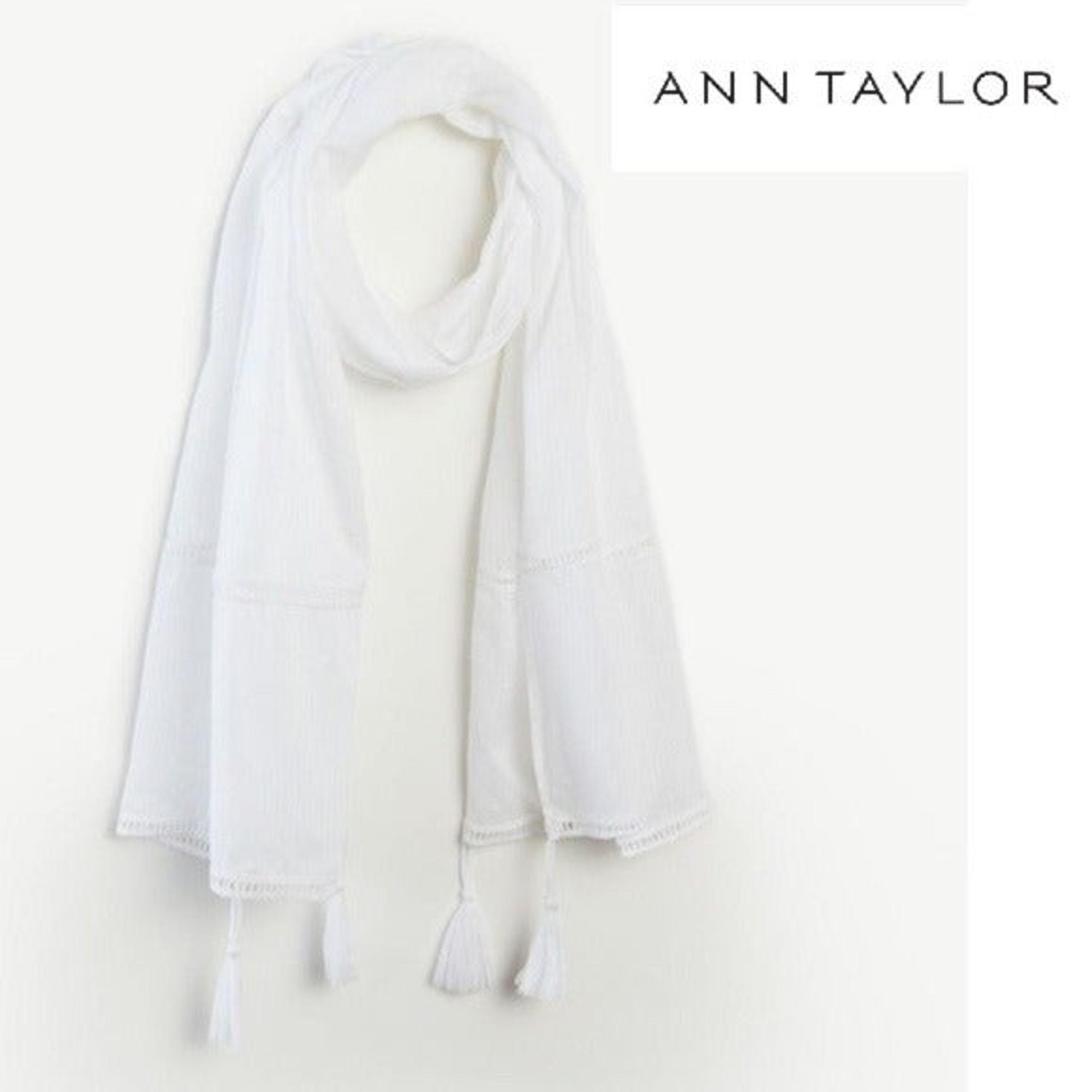 embroidered scarf - Ann Taylor