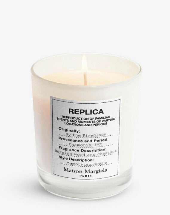 New in Box Maison Margiela 'REPLICA' By The Fireplace Scented Candle 5oz/ 165g - detail