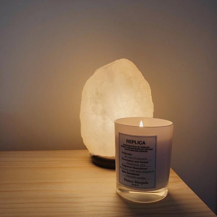 New in Box Maison Margiela 'REPLICA' By The Fireplace Scented Candle 5oz/ 165g - detail
