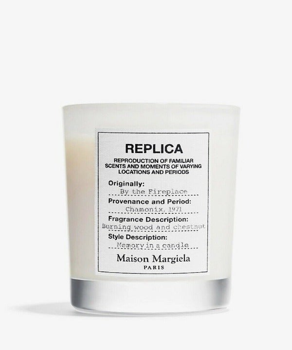 New in Box Maison Margiela 'REPLICA' By The Fireplace Scented Candle 5oz/ 165g - detail