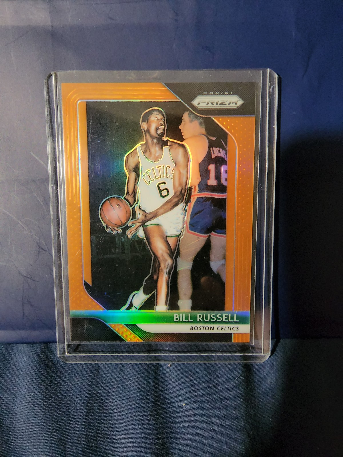 Bill russell orange prizm refractor /49