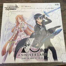 Sword Art Online 10th Anniv. Weiss Schwarz Booster Box Sealed