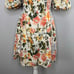 Faithfull The Brand Nikoleta Mini Dress Teatro Floral Print 6 Linen Puff Sleeve