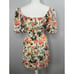 Faithfull The Brand Nikoleta Mini Dress Teatro Floral Print 6 Linen Puff Sleeve