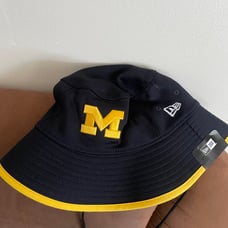 Michigan Wolverines new era NCAA bucket hat