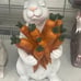 All my carrots Easter bunny decor !