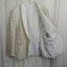 Suslo Couture Bling Blazer SLIM FIT Gold Silver White Satin PARTY Jacket 48R