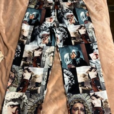 mischief print pants