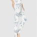 Chacott Flower Print Leggings, Size L.