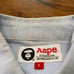 A Bathing Ape Denim Shirt Button Aape S American Flag Logo Blue