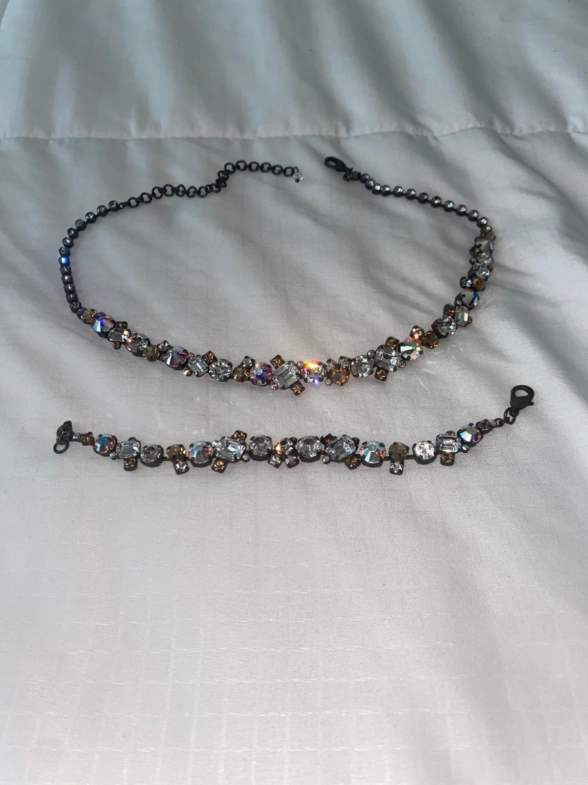 Sorelli Necklace and braclet set NEW
