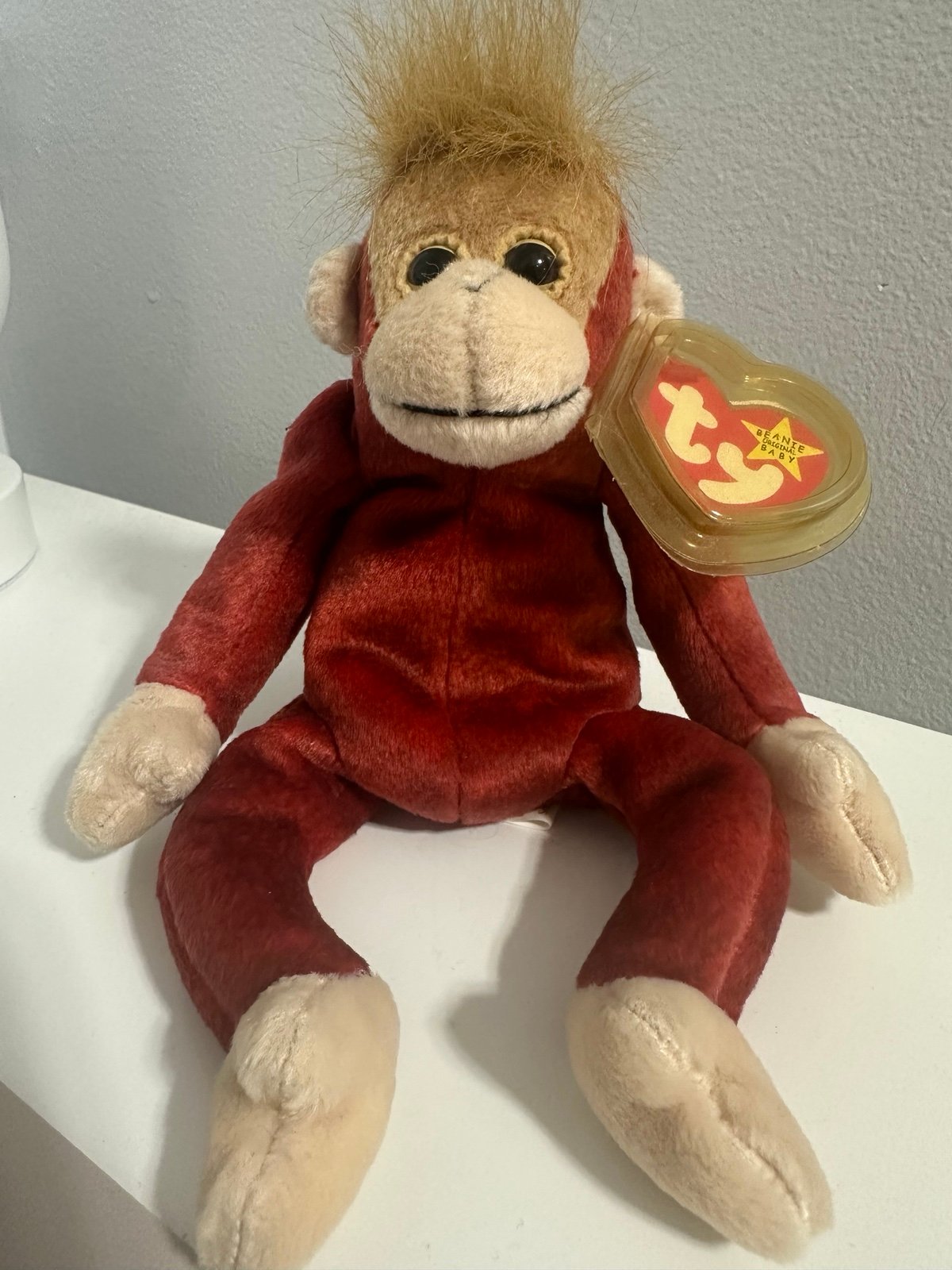 TY BEANIE ORIGINAL BABY SCHWEETHEART 1999 RETIRED/RARE