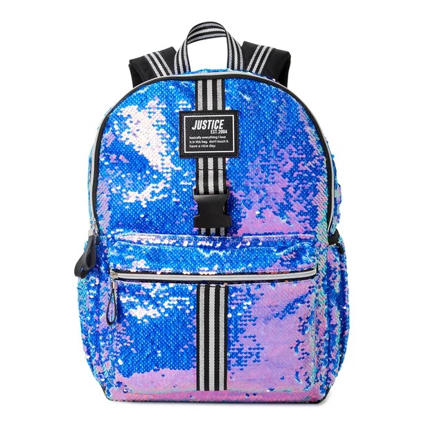 Justice Girls 17 Laptop Backpack, Lunch Tote and Pencil Case