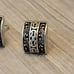 Lois Hill Sterling Silver Granulated Scroll Clip-on Earrings