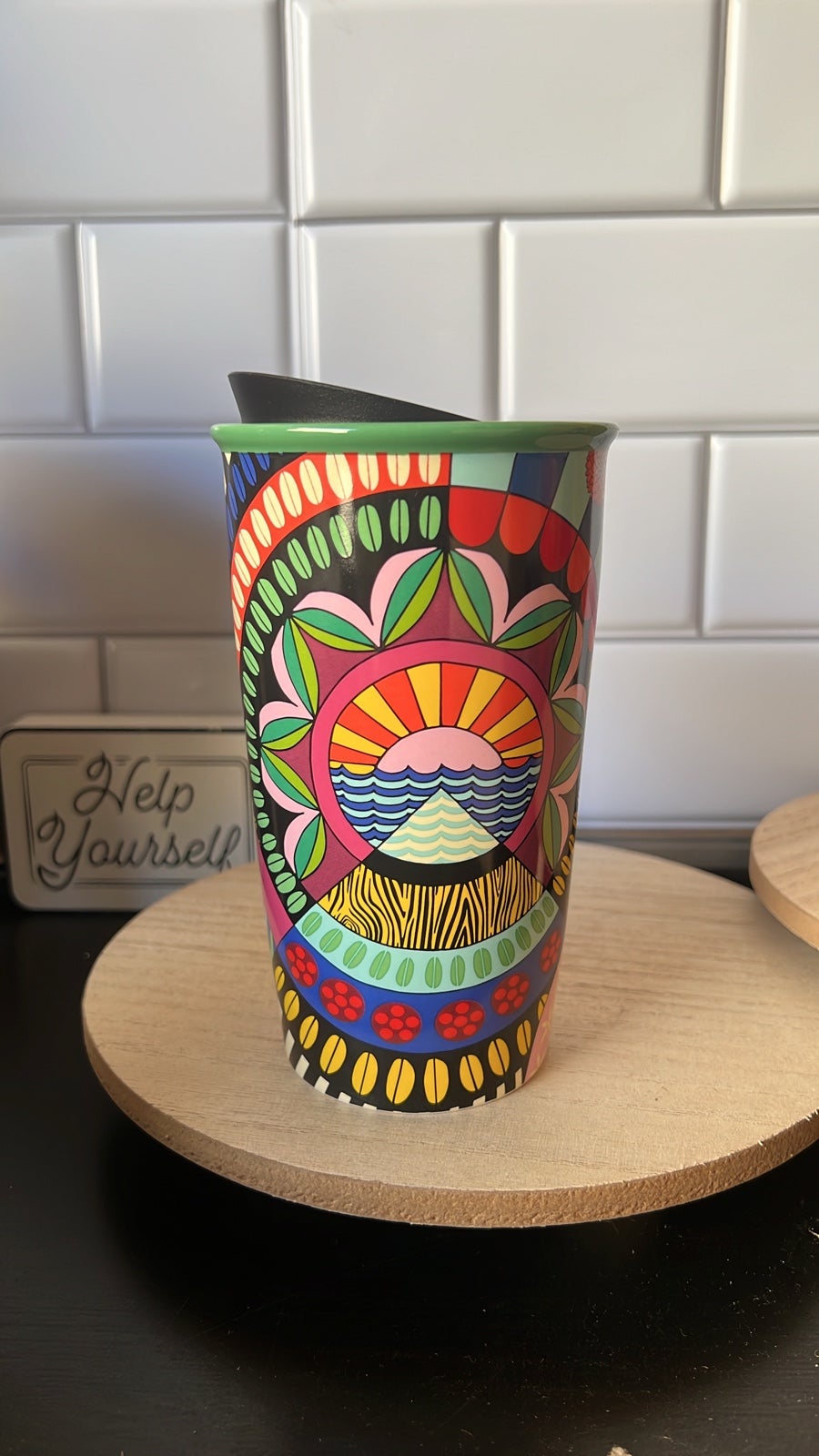 Starbucks ceramic tumbler