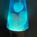 Rare Vintage 1992 Lava Lite Lamp Night Calming Blue/Yellow/Orange 16.5’’ 1990s