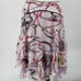 Temperley London Silk Paisley Print Mini Skirt Sequined Beaded Purple Womens 4