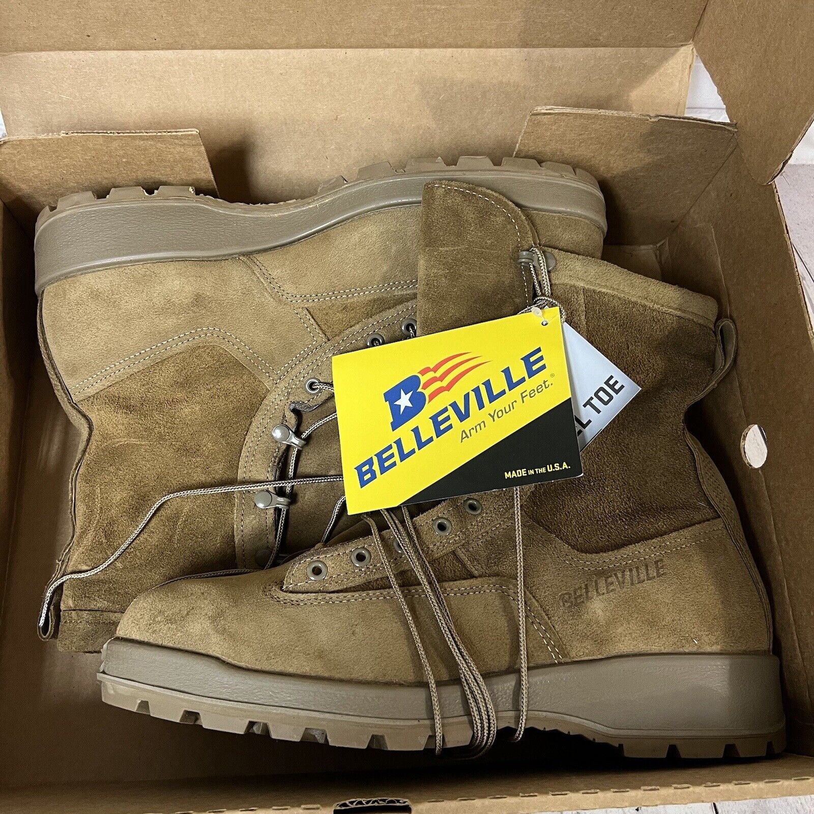 Belleville C775ST Men's 600g Insulated Gore-Tex Steel Toe Boot Coyote SZ 13 Reg